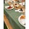 Artichoke Tonal Lattice Print Outdoor Tablecloth With Zipper 60" Round